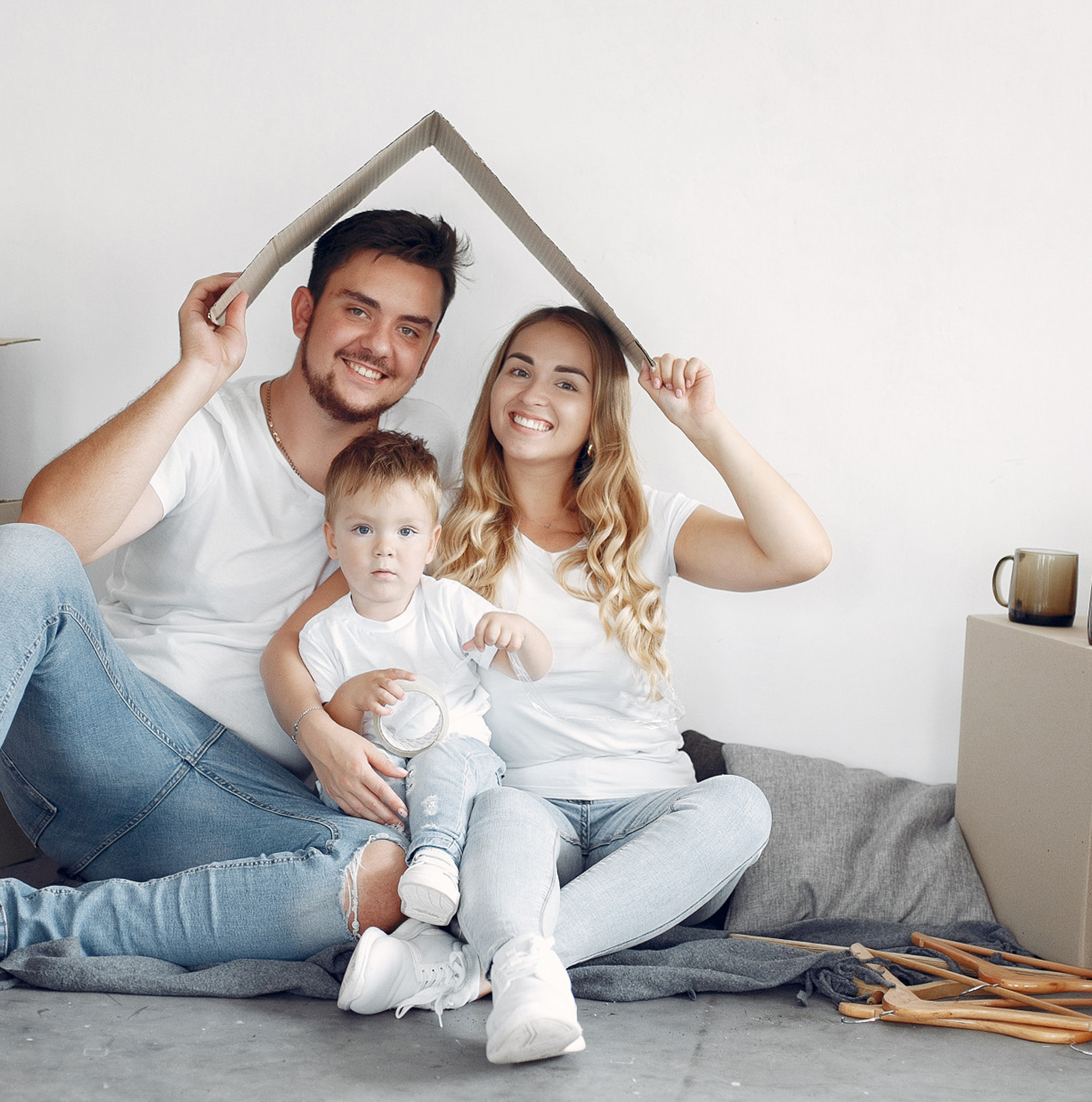Family at home